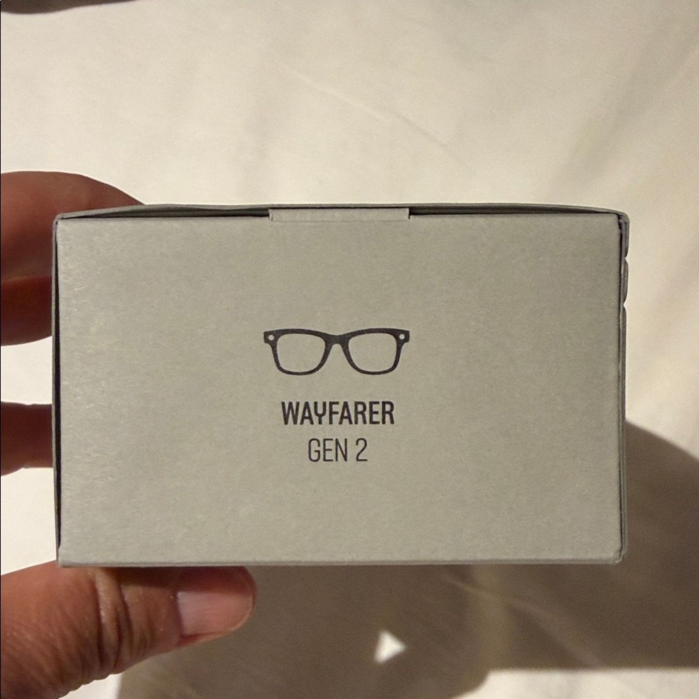 Ray-Ban Gray Sunglasses Box with Meta Logo - Picture 4 of 5